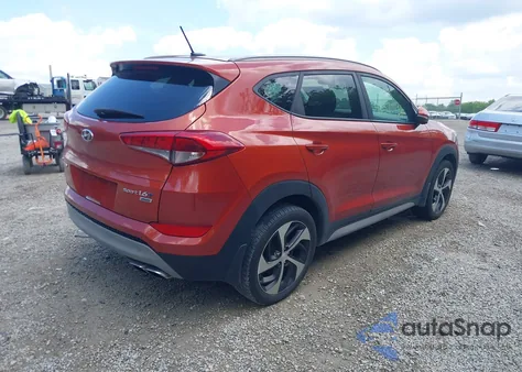 2017 Hyundai Tucson Sport из США, поврежденный, VIN KM8J3CA25HU518229